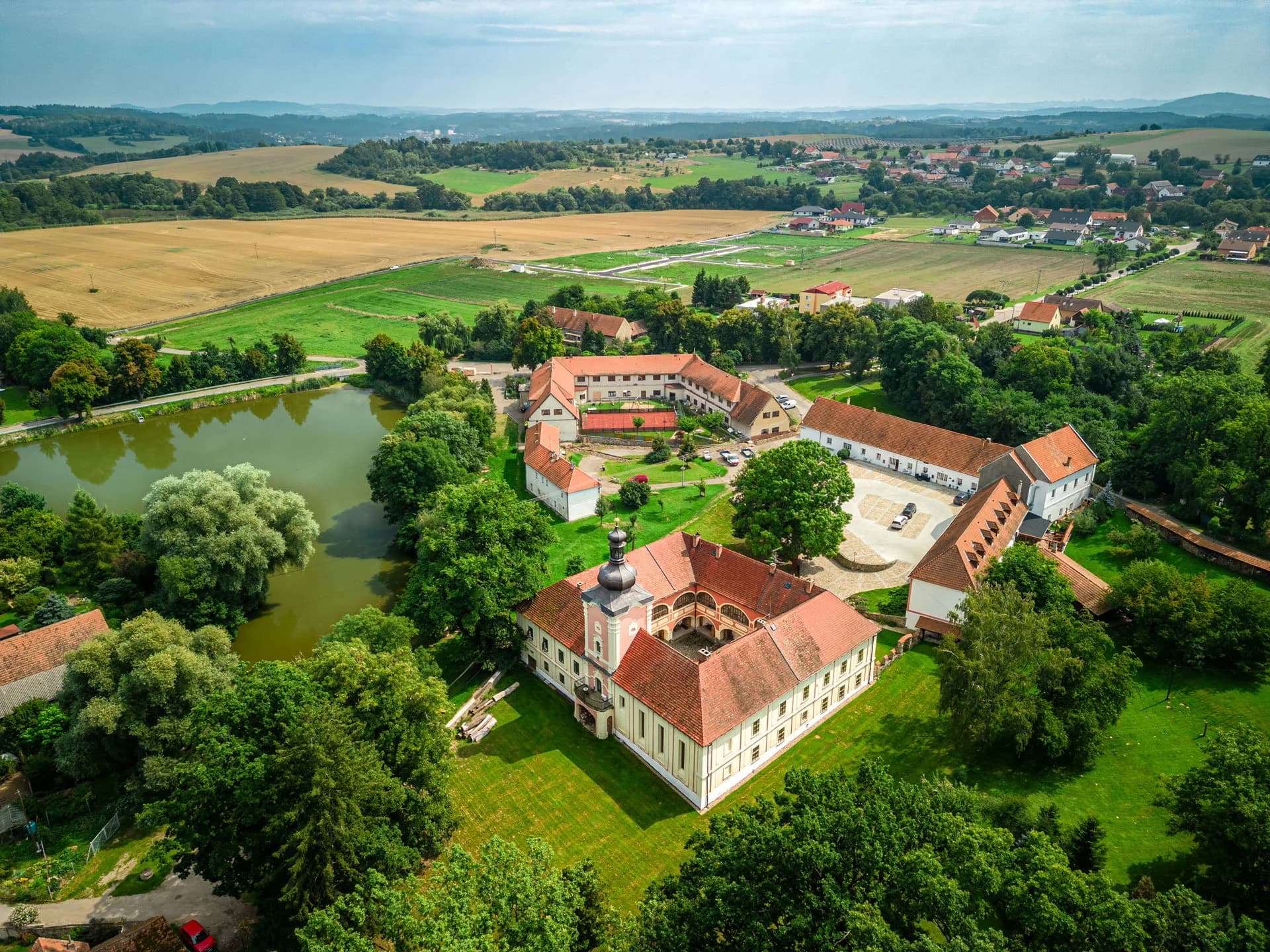 Vizualizace pozemků Nad Zlatou řekou